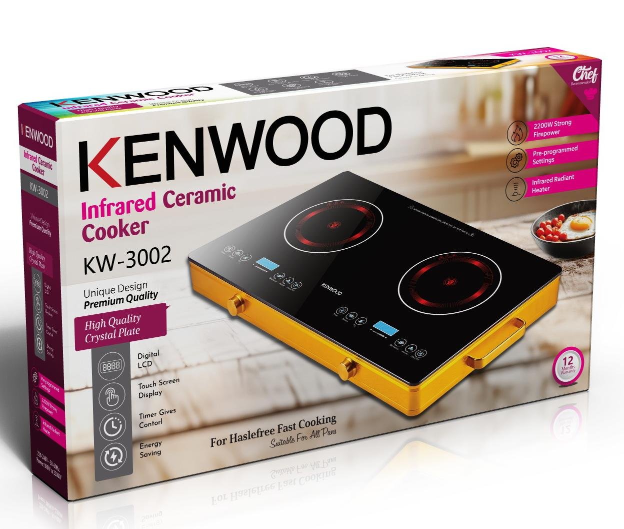 Kenwood Infrared Cooker Hot Plate