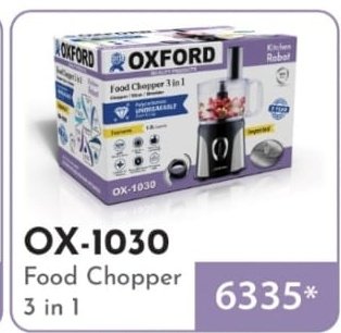 Oxford Chopper OX - 1030
