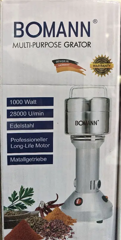 Bomann High-Speed Multi-Purpose Grinder and Pulverizer - 1000W - Image 3
