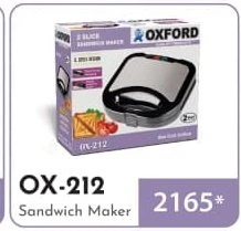 Oxford Sandwich Maker OX - 212