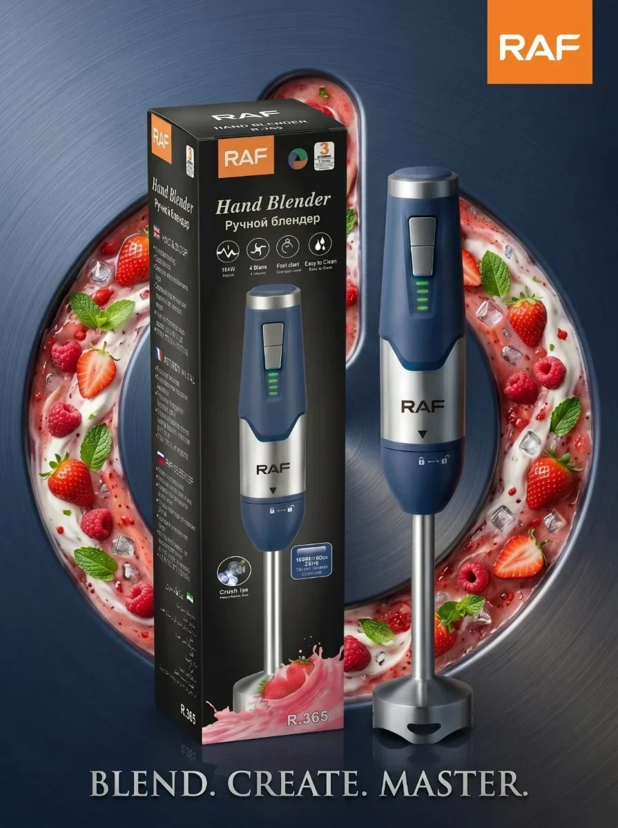 Raf Hand Blender Stick 3072 - Powerful Blending at Home - Image 2