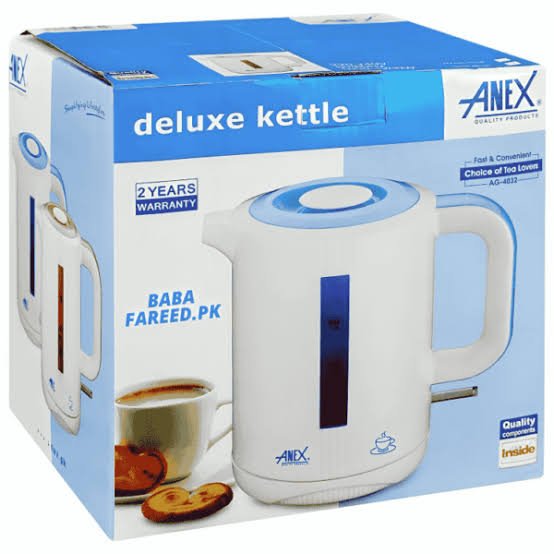 Anex AG-4032 Concealed Element Cordless Deluxe Kettle - Image 2