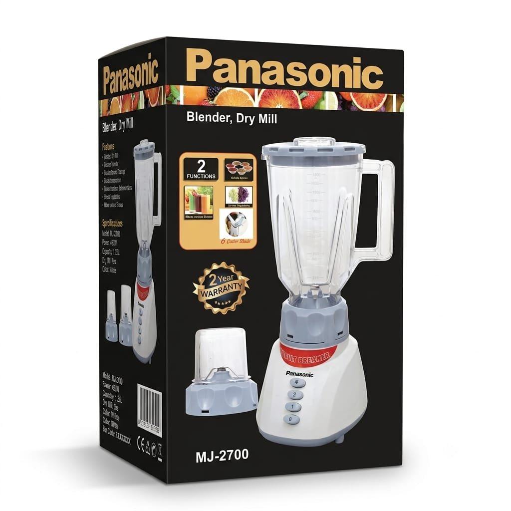 Panasonic MJ-2700 Blender and Dry Mill