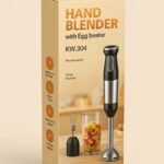 Kenwood Hand Blender with Egg Beater KW.304 - Multi-Purpose Immersion Blender