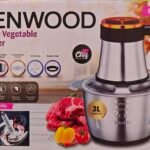 Kenwood Meat & Vegetable Chopper KW-016 - 3L Large Capacity & Double Layer S-Shaped Blade