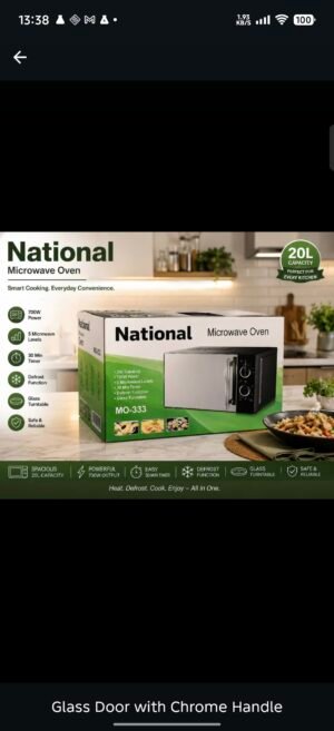 National MO 333 Microwave Oven