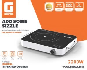 Geepas GIC6923P Digital Infrared Cooker