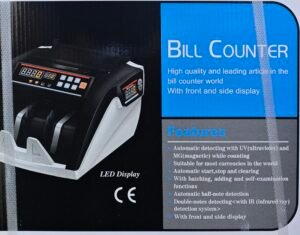 Automatic Bill Counter with UV/MG/IR Detection and Side Display