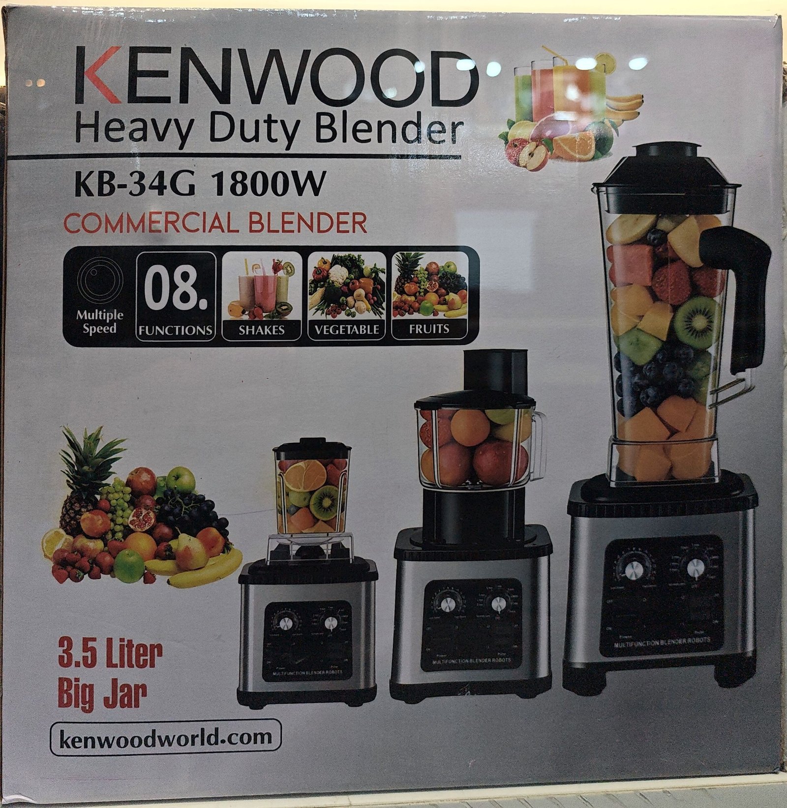 Kenwood KB-34G 1800W Heavy Duty Commercial Blender