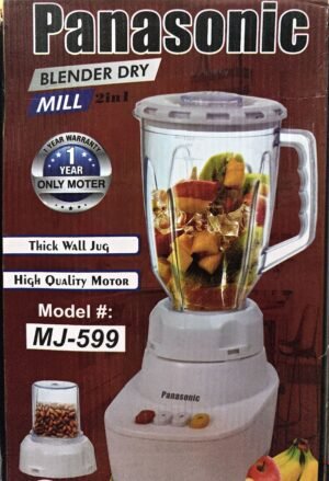 Panasonic 2-in-1 Blender and Dry Mill - Model MJ-599