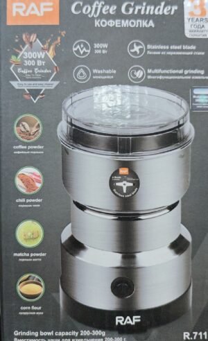 RAF R 7113 Electric Coffee Grinder 300W