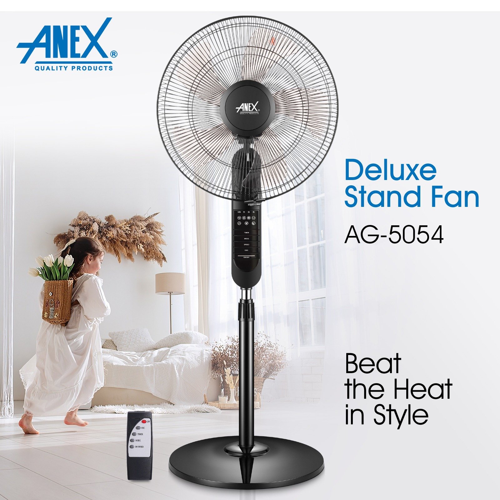 Anex AG-5054 Deluxe Stand Fan