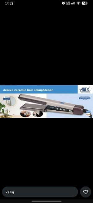 AG - 7043 Anex Hair Straightener