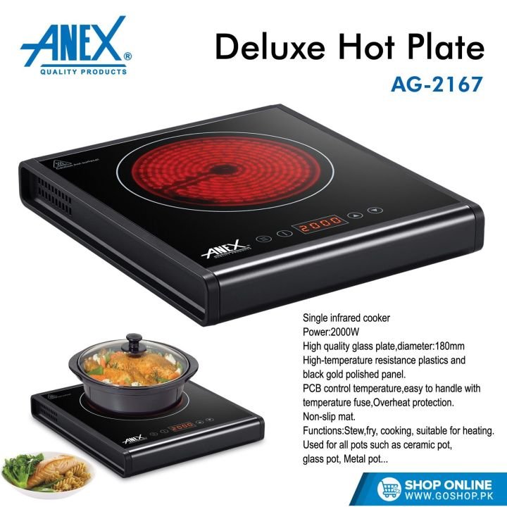 AG-2167 Hot Plate Single (Digital) 1500-watts