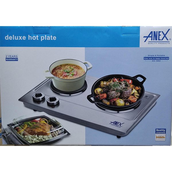 AG-3062 Hot Plate Stainless Steel Double
